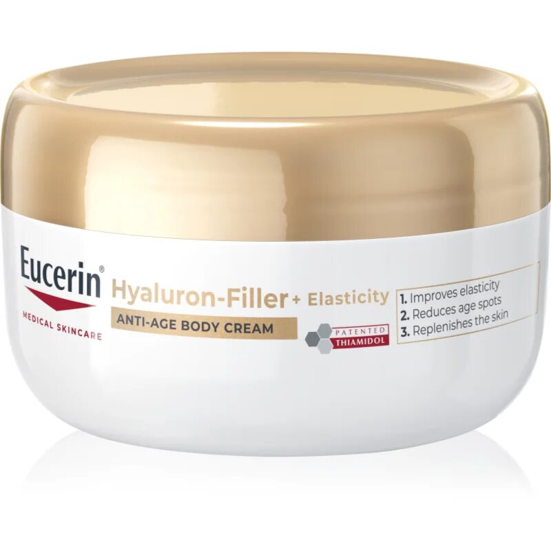 Eucerin Hyaluron-Filler + Elasticity Anti-Age Body Cream крем за тяло с подмладяващ ефект 200 мл.