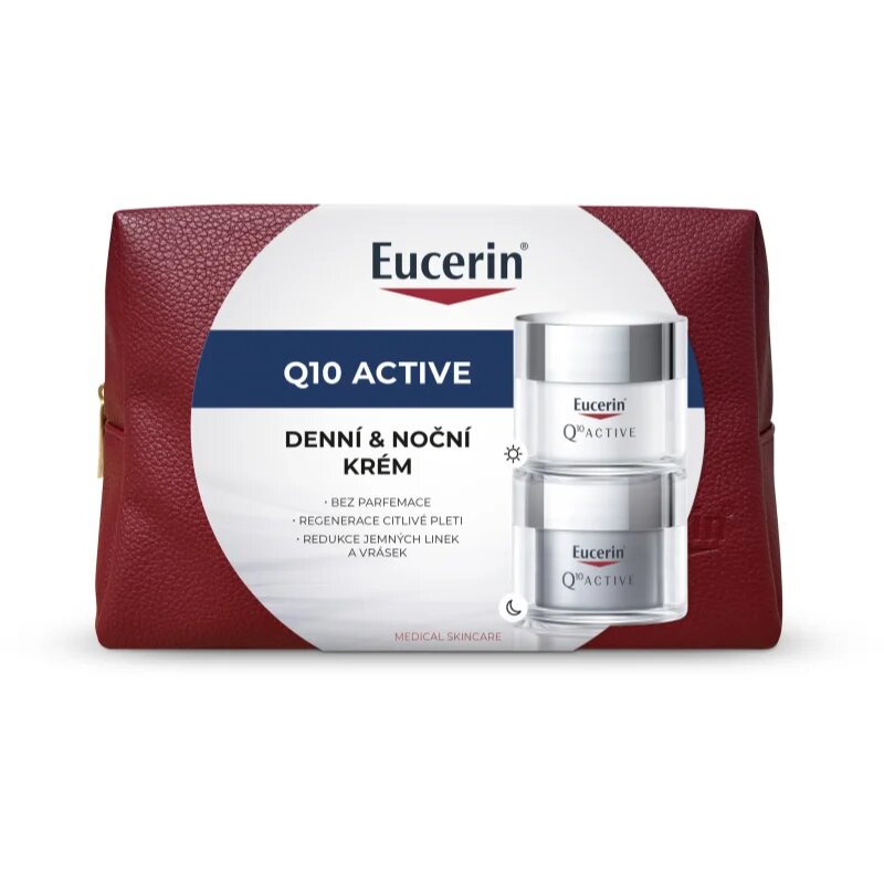 Eucerin Q10 Active подаръчен комплект за освежаване и изглаждане на кожата