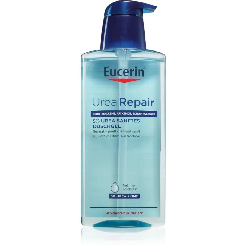 Eucerin UreaRepair 5% Urea Gentle Shower Gel душ гел за суха и раздразнена кожа 400 мл.
