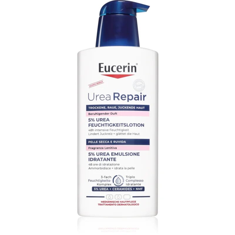 Eucerin UreaRepair PLUS тоалетно мляко за тяло за суха кожа 400 мл.