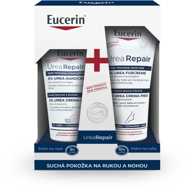 Eucerin UreaRepair подаръчен комплект за ръце и крака