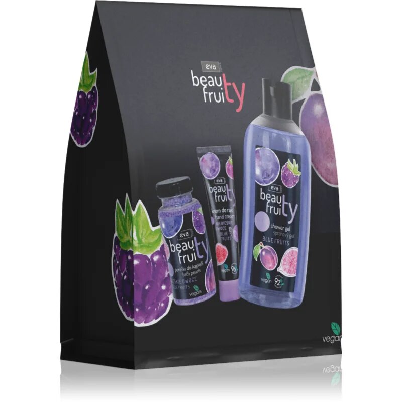 Eva Natura Beauty Fruity Blue Fruits подаръчен комплект