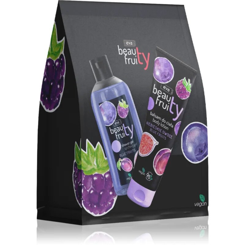 Eva Natura Beauty Fruity Blue Fruits подаръчен комплект