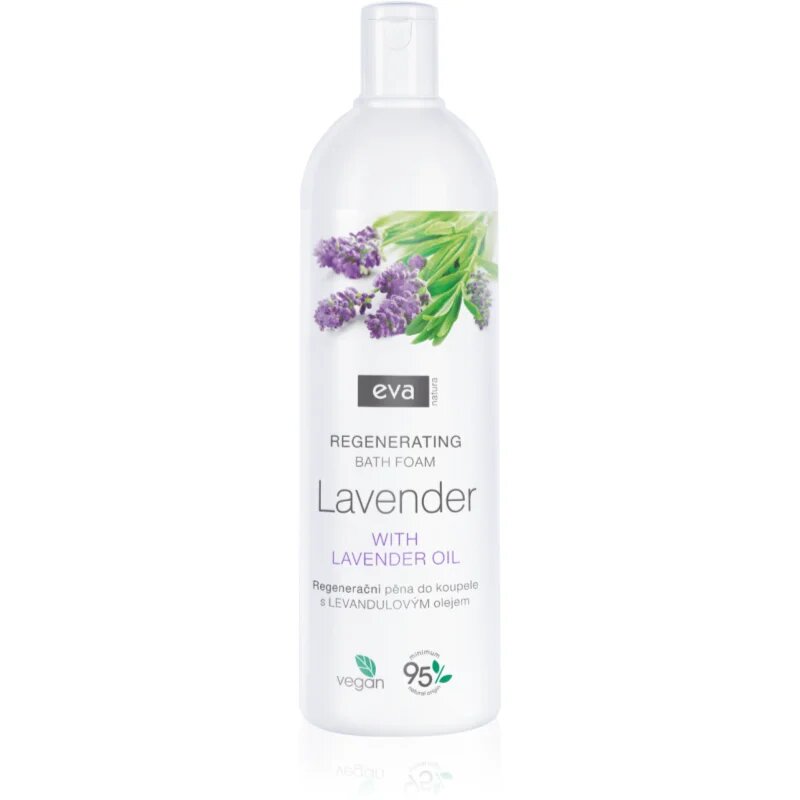 Eva Natura Lavender Oil регенерираща пяна за вана 750 мл.