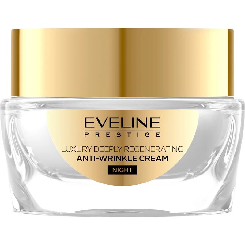 Eveline Cosmetics 24K Snail & Caviar нощен крем против бръчки с екстракт от охлюв 50 мл.