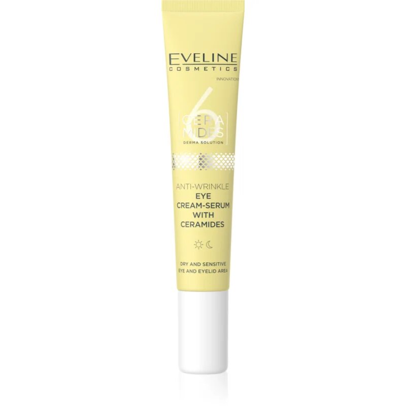 Eveline Cosmetics 6 Ceramides крем за околоочния контур против бръчки с церамиди 20 мл.