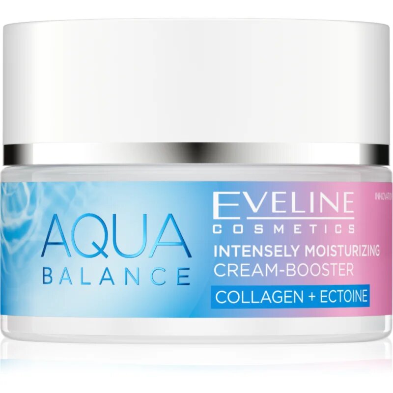 Eveline Cosmetics Aqua Balance Collagen + Ectoine интензивен хидратиращ крем за озаряване на лицето 50 мл.