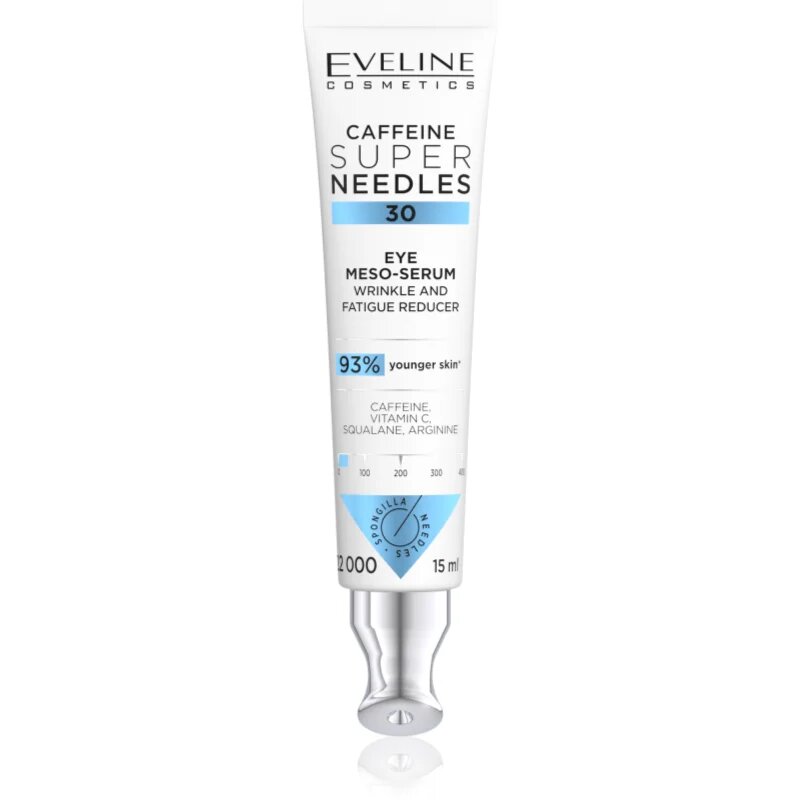 Eveline Cosmetics Caffeine Super Needles 30 серум за околоочната зона против бръчки 15 мл.