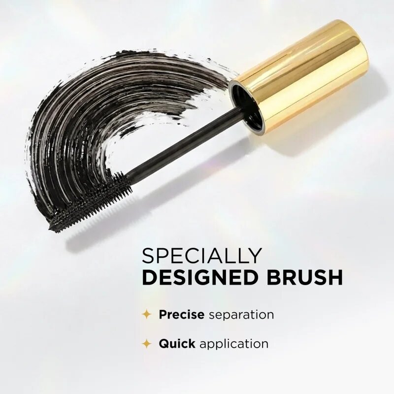 Eveline Cosmetics Celebrity Eyes спирала за екстра дължина цвят Black 7 мл.