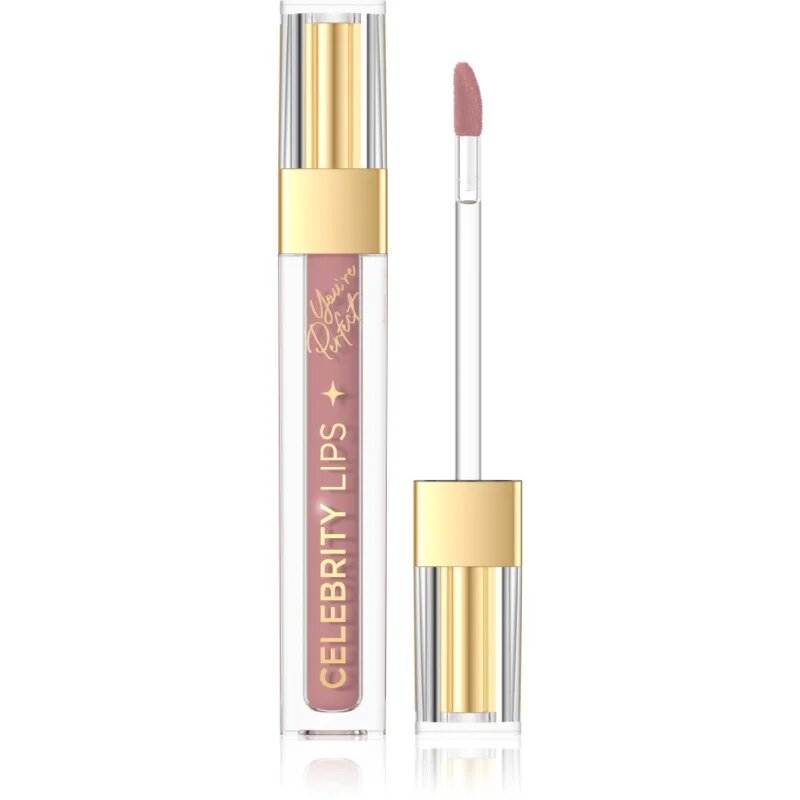 Eveline Cosmetics Celebrity Lips дълготрайно матово течно червило цвят 01N 4 мл.