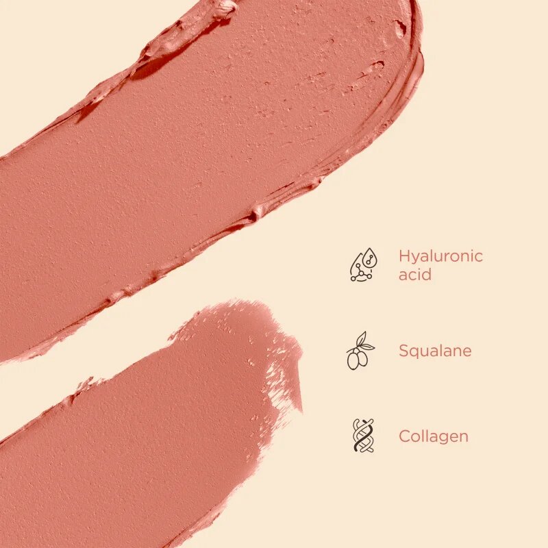 Eveline Cosmetics Celebrity Lips дълготрайно матово течно червило цвят 01N 4 мл.