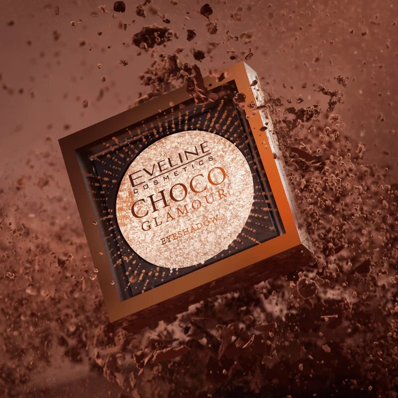 Eveline Cosmetics Choco Glamour блестящи очни сенки 35 гр.
