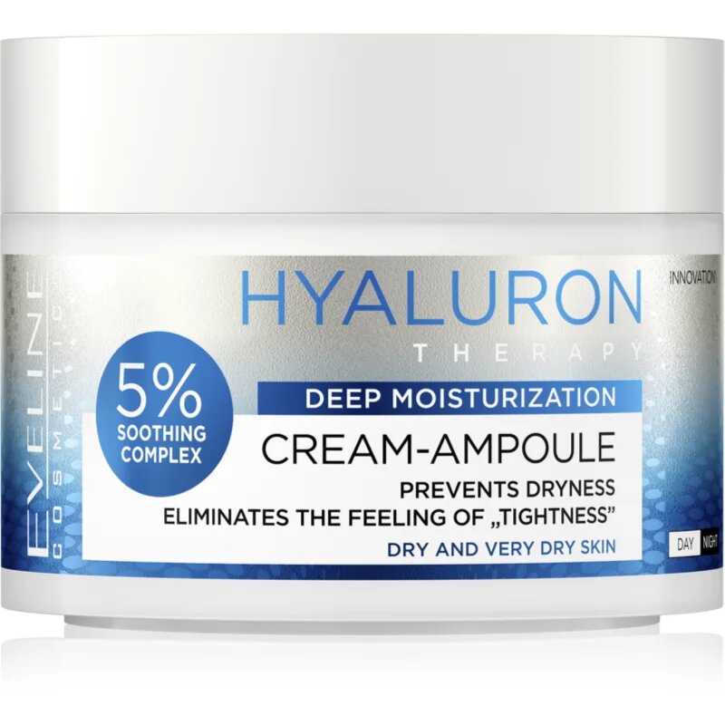 Eveline Cosmetics Cream-Ampoule Hyaluron интензивен хидратиращ крем 50 мл.