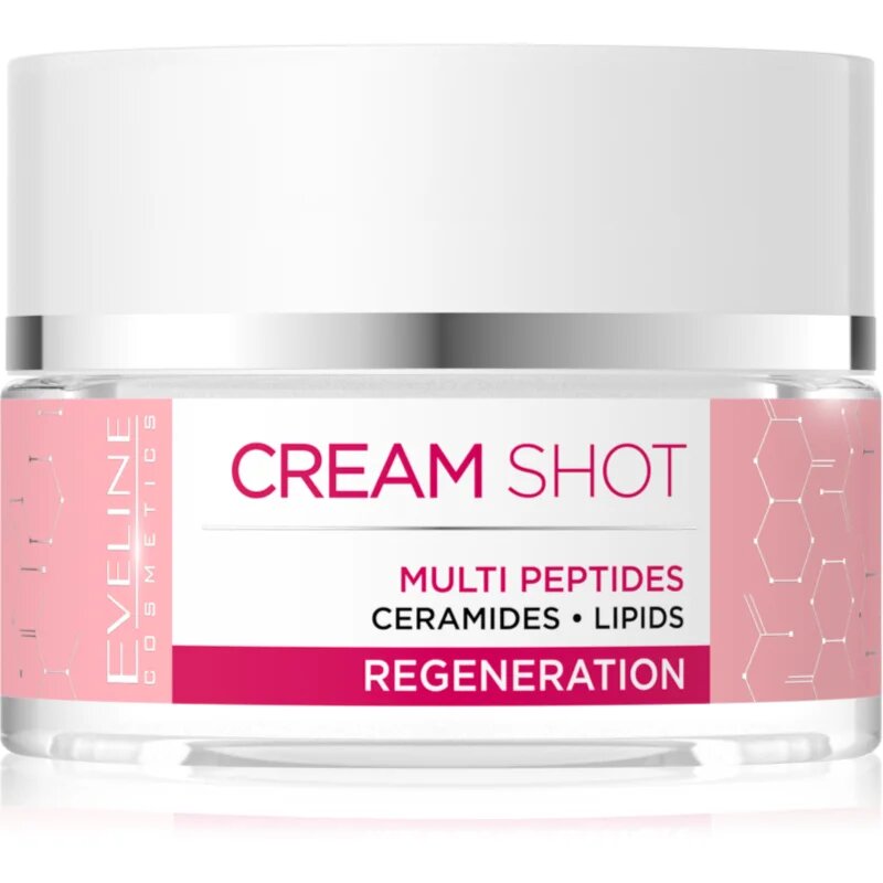 Eveline Cosmetics Cream Shot Multi Peptides регенериращ крем против признаци на стареене 50 мл.