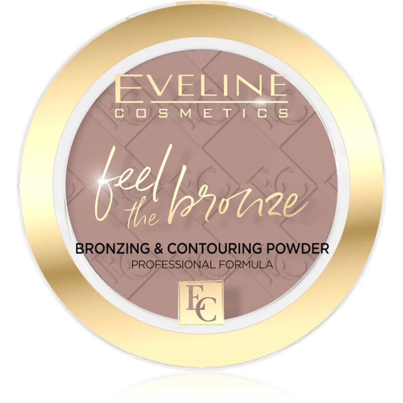 Eveline Cosmetics Feel The Bronze бронзираща и контурираща пудра цвят 01 Milky Way 4 гр.