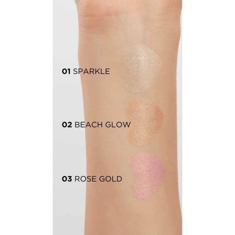 Eveline Cosmetics Feel The Glow озарител цвят 02 Beach Glow 42 гр.