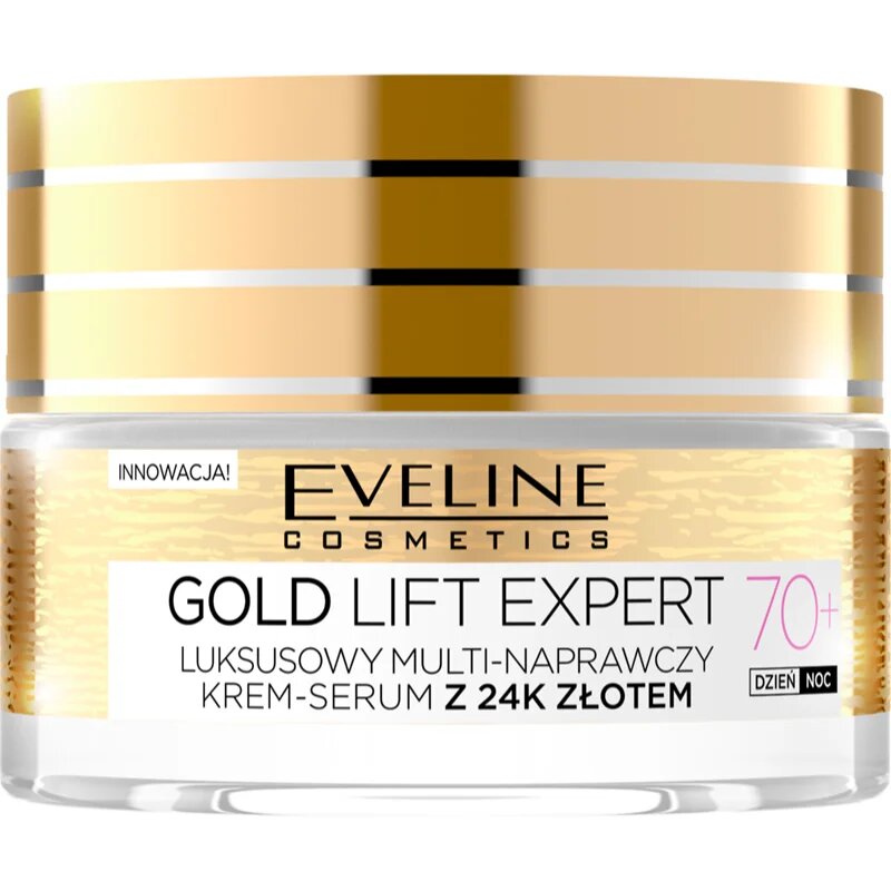 Eveline Cosmetics Gold Lift Expert стягащ крем със злато 70+ 50 мл.