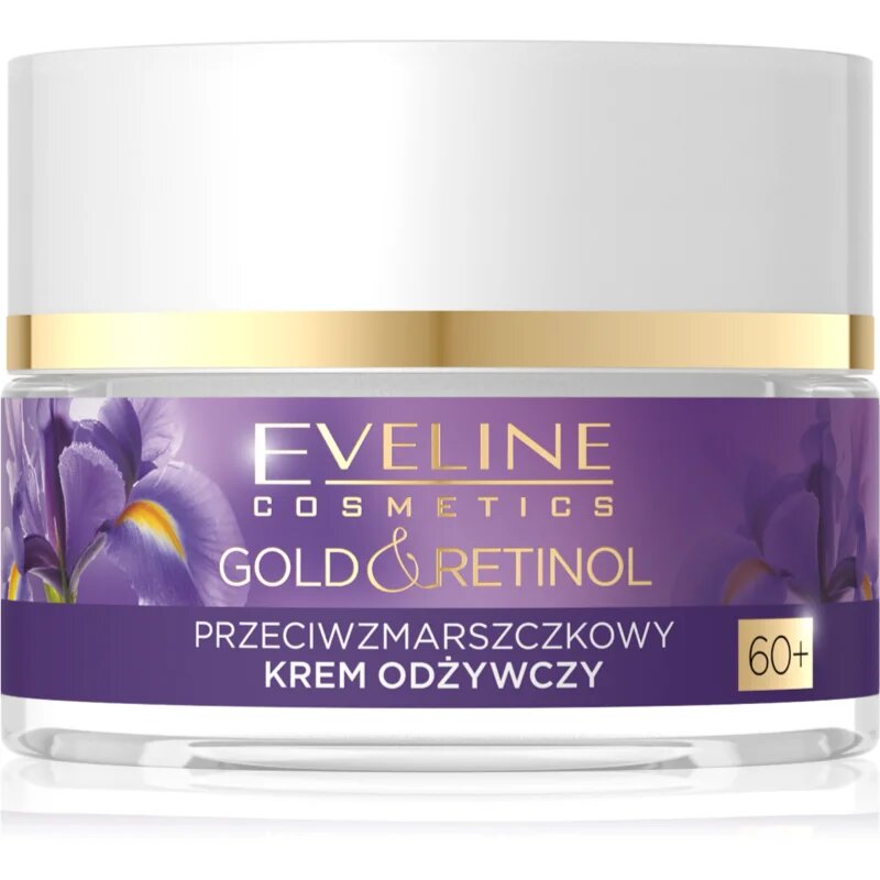 Eveline Cosmetics Gold & Retinol интензивно подхранващ крем против бръчки 60+ 50 мл.