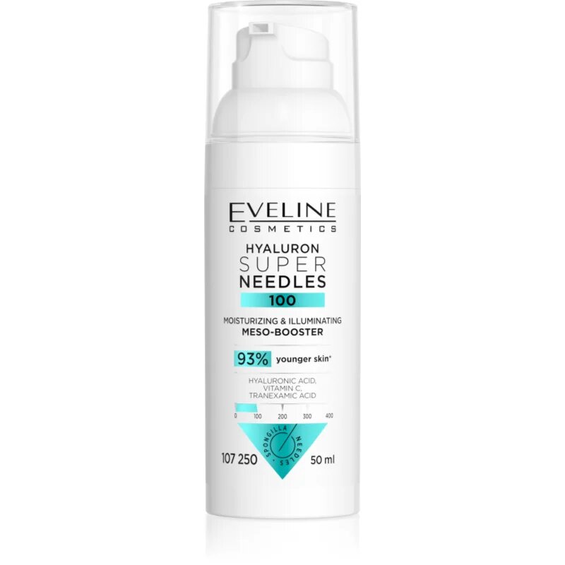 Eveline Cosmetics Hyaluron Super Needles 100 хидратиращ серум 50 мл.