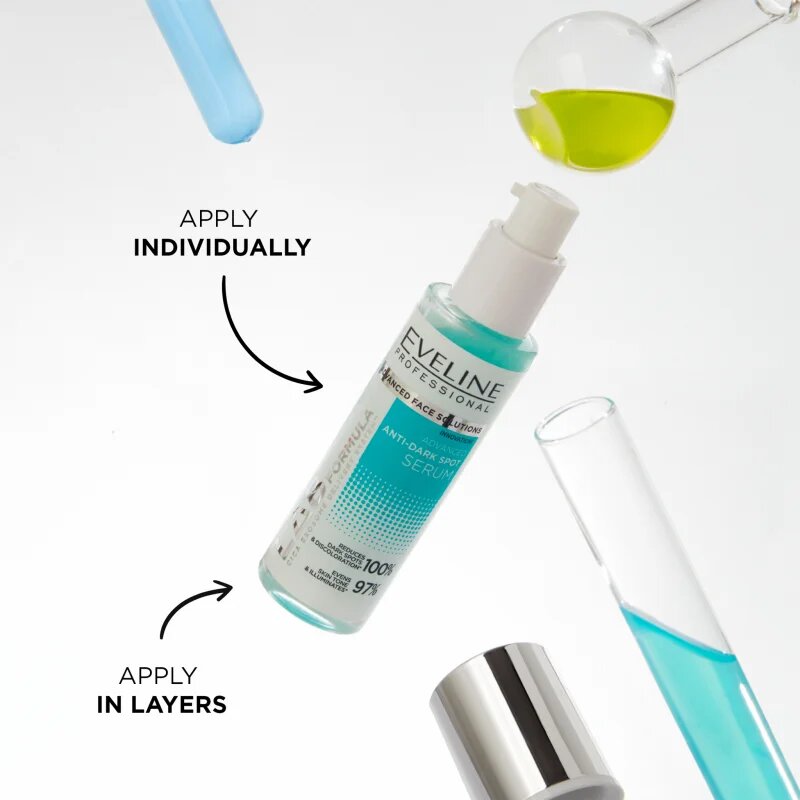 Eveline Cosmetics LAB Formula 20% Solution уеднаквяваща грижа за лице с хиперпигментация 30 мл.