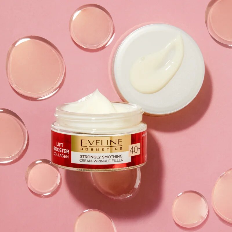 Eveline Cosmetics Lift Booster Collagen интензивен изглаждащ крем за бръчки 40+ 50 мл.