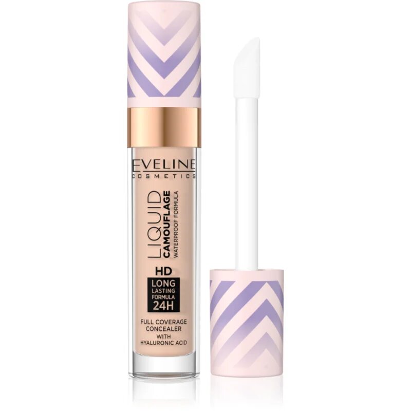 Eveline Cosmetics Liquid Camouflage водоустойчив коректор с хиалуронова киселина цвят 2.5 75 мл.