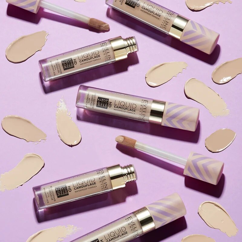 Eveline Cosmetics Liquid Camouflage водоустойчив коректор с хиалуронова киселина цвят 2.5 75 мл.