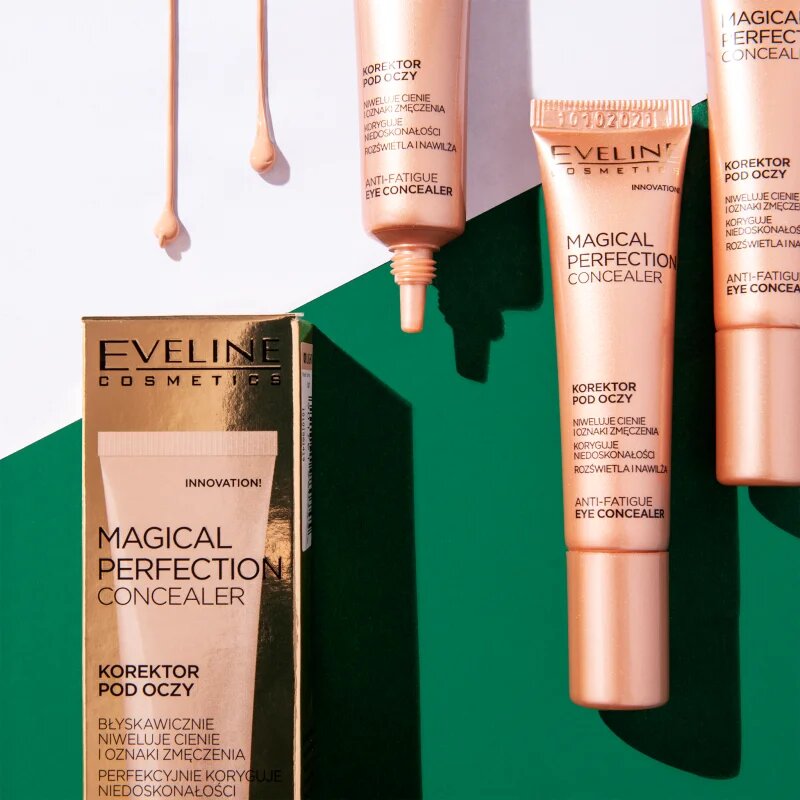 Eveline Cosmetics Magical Perfection коректор против тъмни кръгове под очите цвят 01 Light 15 мл.