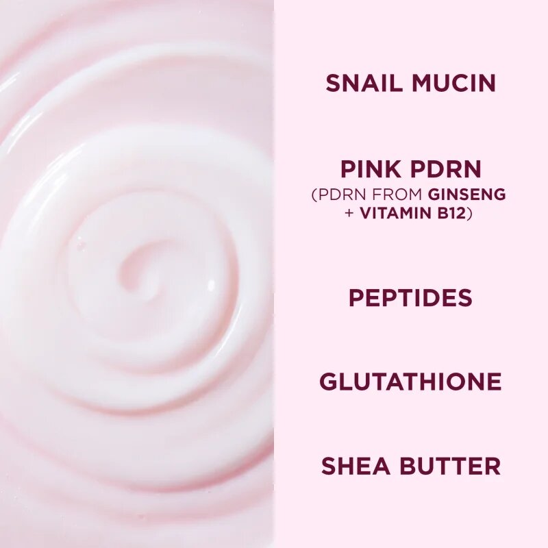 Eveline Cosmetics Pink Snail Glazed Skin Effect озаряващ серум за лице 30 мл.