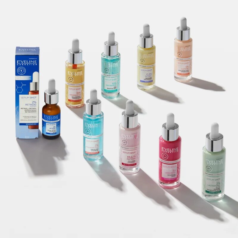 Eveline Cosmetics Serum Shot 2% Retinoid серум против бръчки 18 мл.