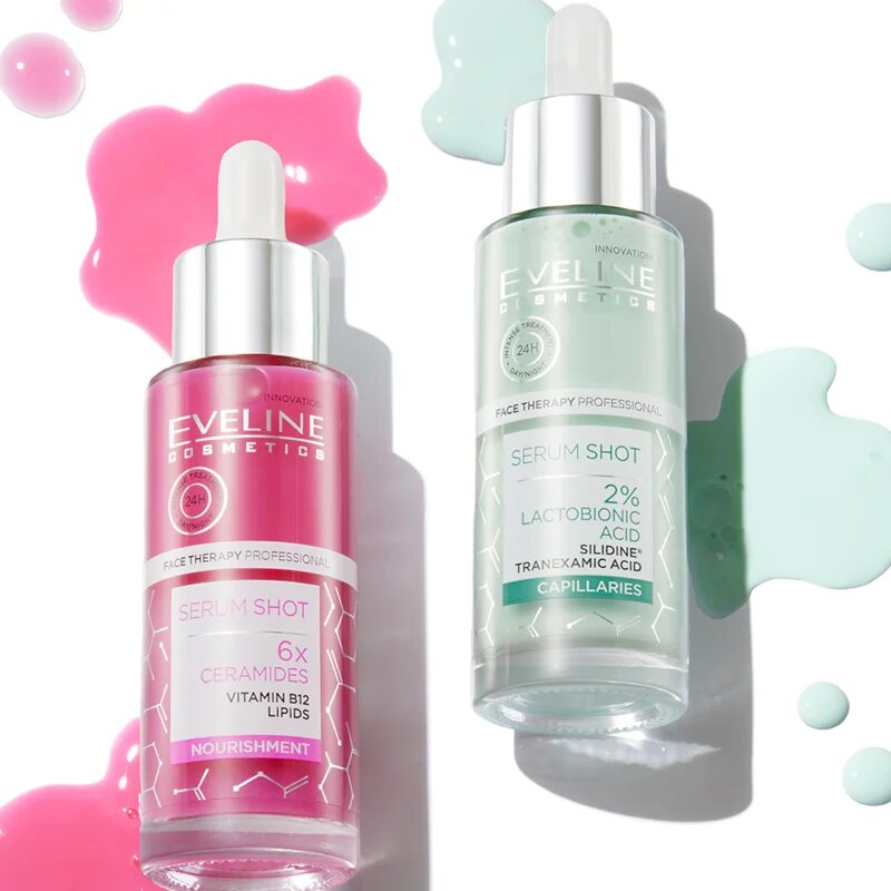 Eveline Cosmetics Serum Shot 6x Ceramides интезивен хидратиращ серум с церамиди 30 мл.