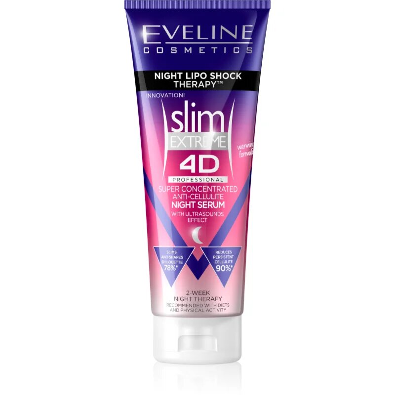 Eveline Cosmetics Slim Extreme супер концентриран нощен серум 250 мл.