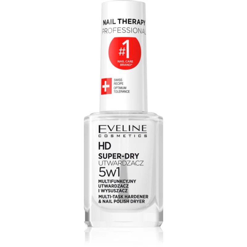 Eveline Cosmetics SUPER-DRY бързозасъхващ лак за нокти със стягащ ефект 12 мл.