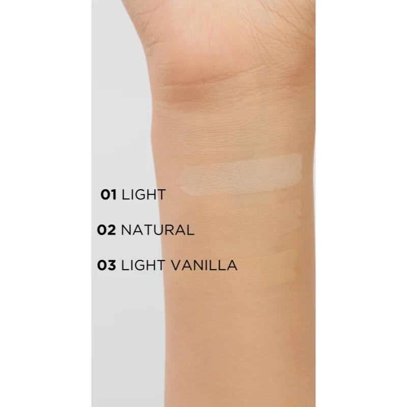 Eveline Cosmetics Variété минерална компактна пудра с апликатор цвят 01 Light 8 гр.