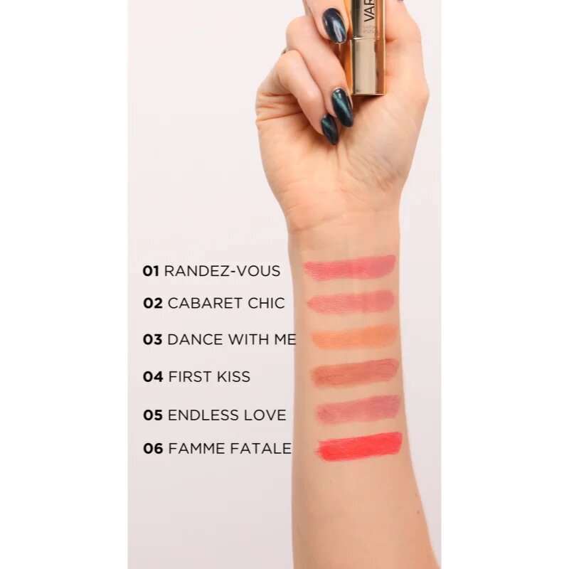 Eveline Cosmetics Variété сатенено червило цвят 01 Rendez-Vous 4 гр.