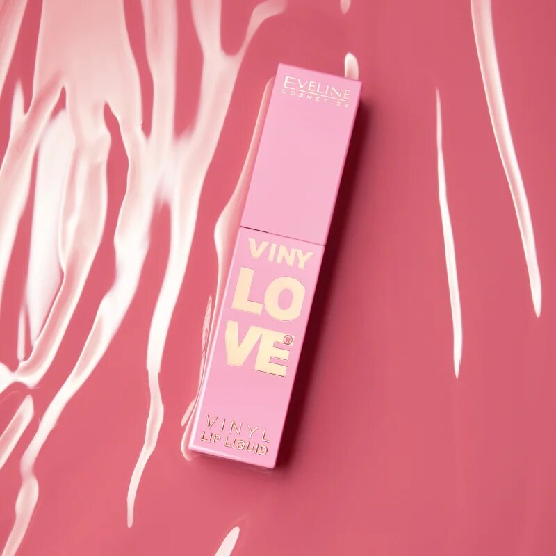 Eveline Cosmetics VINY LOVE Vinyl Lip Liquid дълготрайно течно червило цвят 01 4 мл.