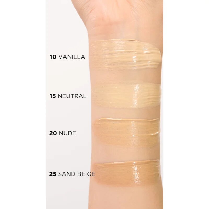 Eveline Cosmetics Wonder Match Lumi хидратиращ фон дьо тен с изглаждащ ефект SPF 20 цвят 25 Sand Beige 30 мл.