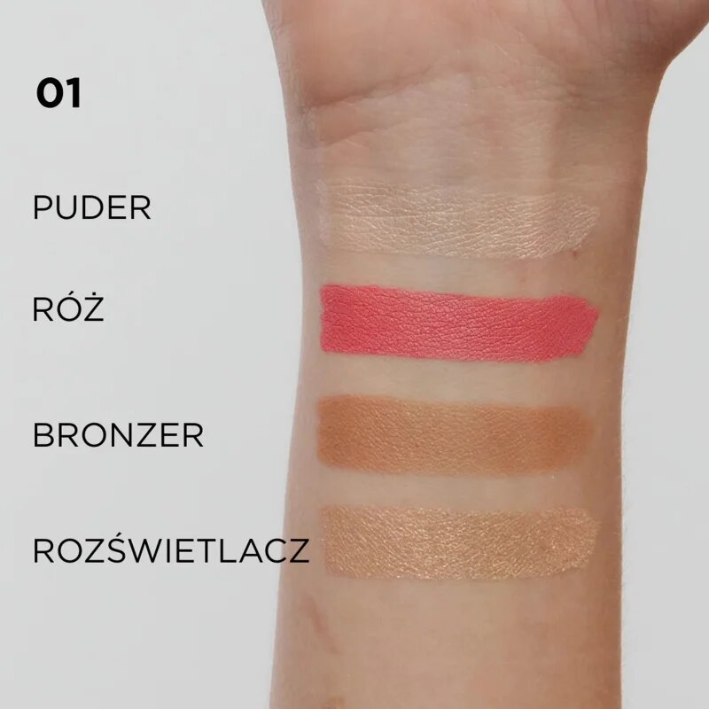 Eveline Cosmetics Wonder Match мултифункционална палитра 4 в 1 цвят 01 108 гр.