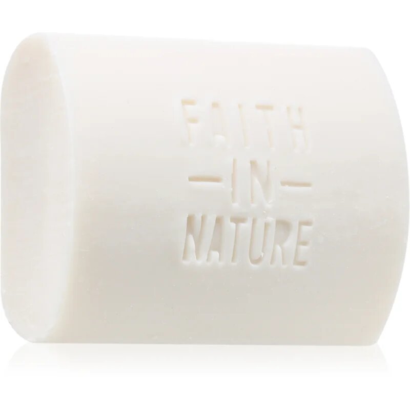 Faith In Nature Coconut & Shea Butter органичен твърд шампоан придаващ хидратация и блясък 85 гр.