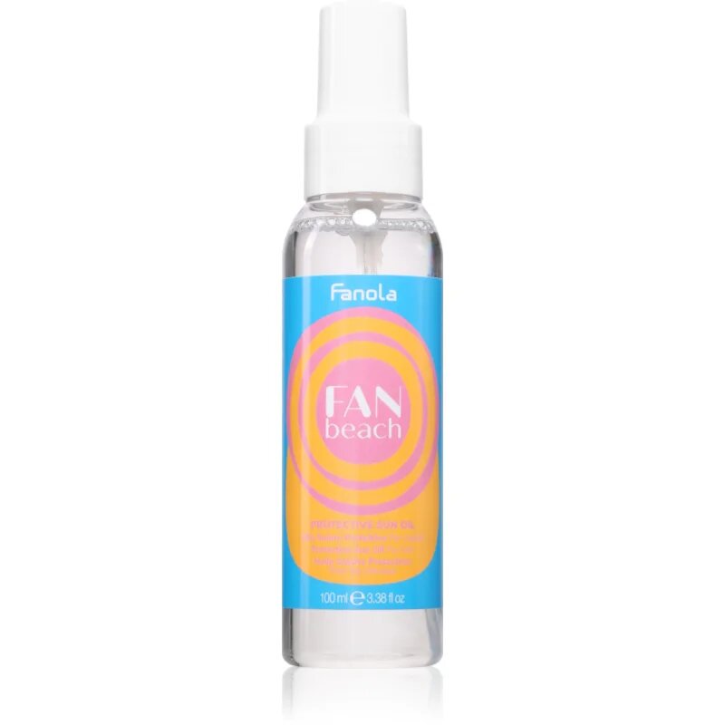 Fanola FAN Beach Sun Oil защитно олио за коса против слънчевото лъчение 100 мл.