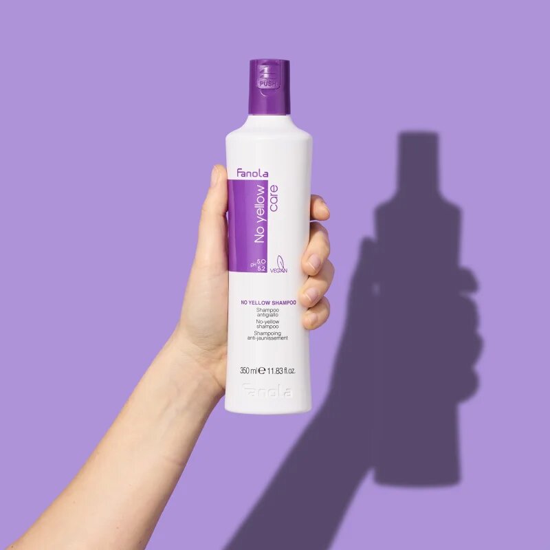 Fanola No Yellow Shampoo шампоан неутрализиращ жълтеникавите оттенъци 350 мл.