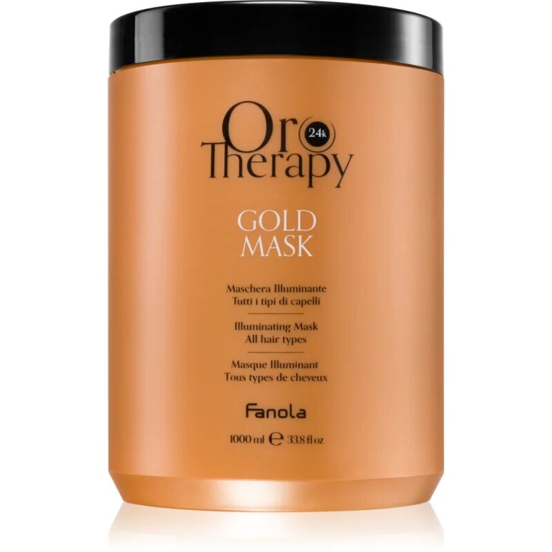Fanola Oro Therapy Gold Mask маска за коса с 24 каратово злато 1000 мл.
