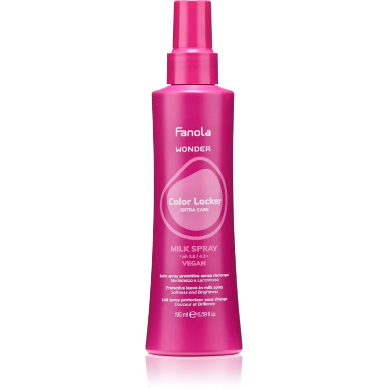 Fanola Wonder Color Locker Milk Spray защитен лосион в спрей за боядисана коса 195 мл.