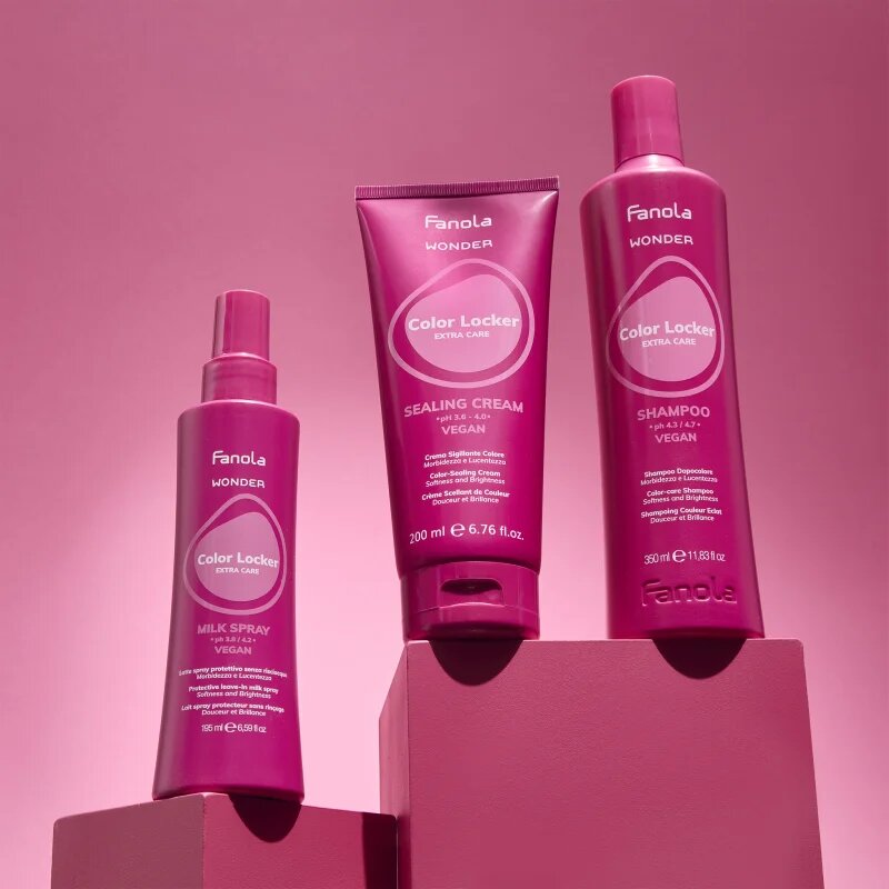 Fanola Wonder Color Locker Milk Spray защитен лосион в спрей за боядисана коса 195 мл.