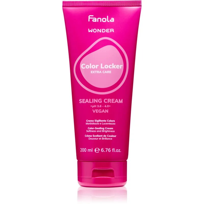 Fanola Wonder Color Locker Sealing Cream изглаждащ крем за боядисана коса 200 мл.