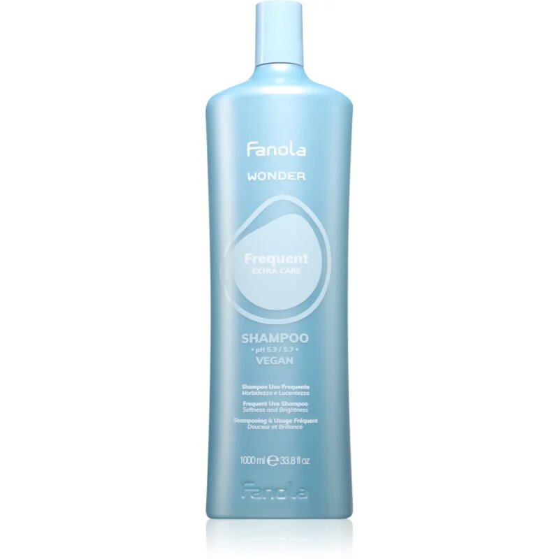Fanola Wonder Frequent Shampoo шампоан за блясък и мекота на косата 1000 мл.