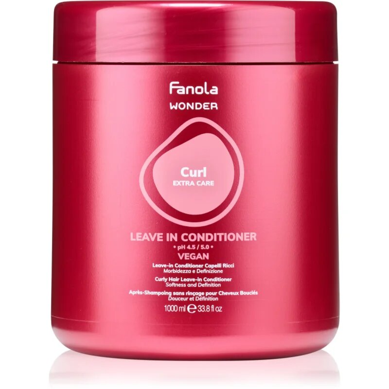 Fanola Wonder Leave-In Conditioner балсам без отмиване за къдрава коса 1000 мл.