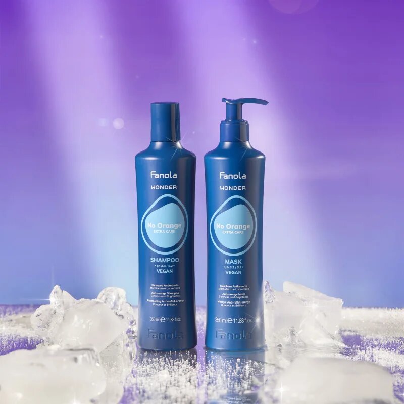 Fanola Wonder No Orange Shampoo шампоан неутрализиращ оранжевите оттенъци 1000 мл.