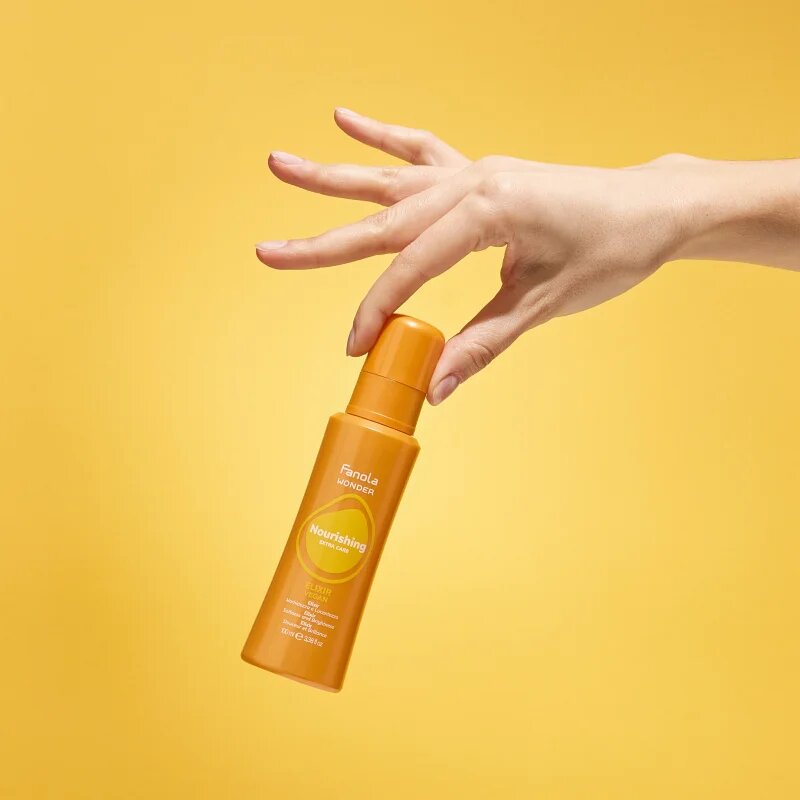 Fanola Wonder Nourishing Elixir серум за коса за блясък и мекота на косата 100 мл.