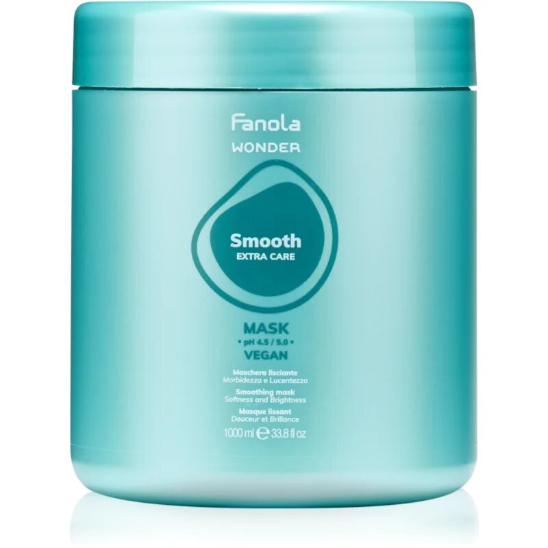 Fanola Wonder Smooth Mask изглаждаща маска За коса 1000 мл.